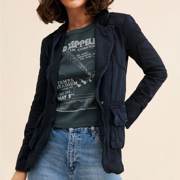 Free People Harlow Utility Blazer - Picture 3 of 6